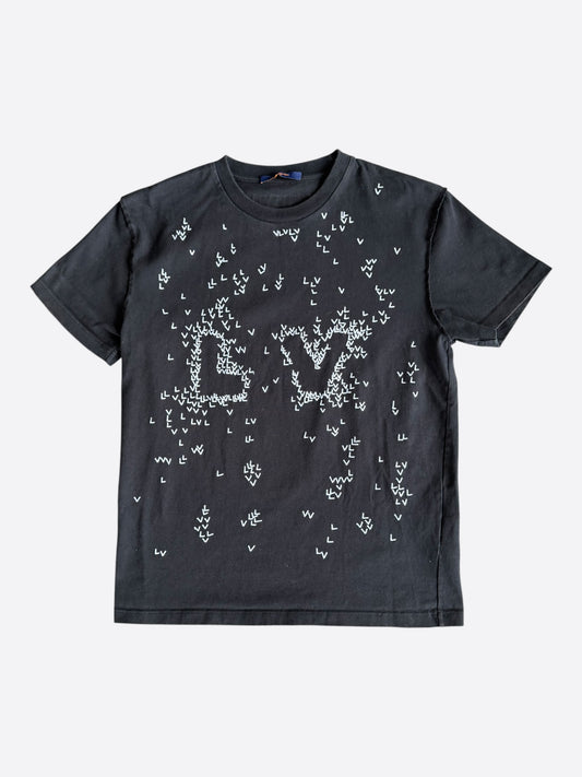 Louis Vuitton Black & White LV Spread T-Shirt