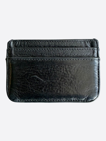 Chrome Hearts Black & Silver Scroll Cardholder