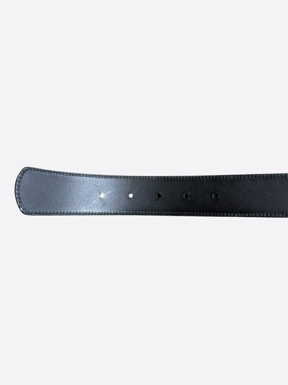 Chrome Hearts Black Leather Belt
