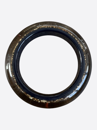 Louis Vuitton Navy & Gold Inclusion Bangle