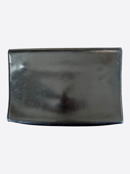 Celine Black & Gold Clutch