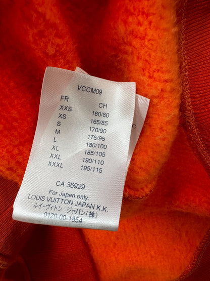 Louis Vuitton Orange Monogram Jacquard Sweater