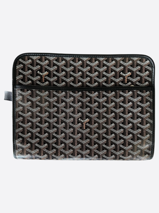 Goyard Black Jouvence MM Toiletry Bag