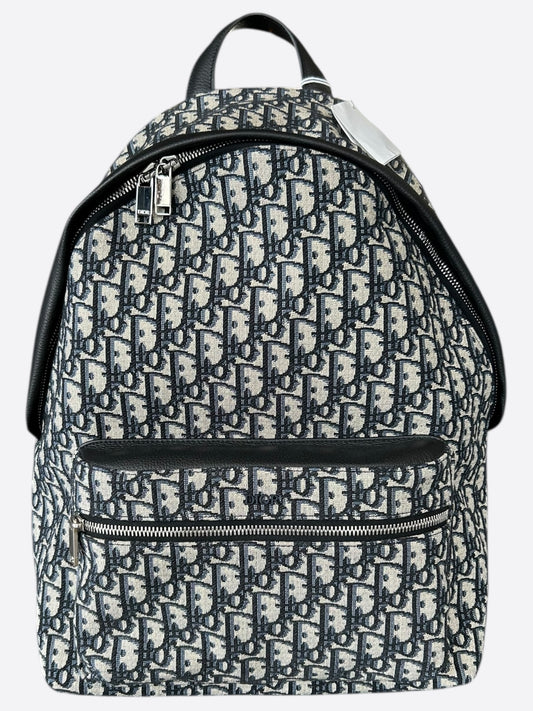Dior Beige Oblique Rider Backpack