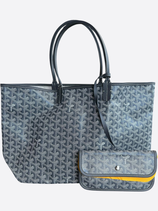 Goyard Grey St. Louis Tote Bag