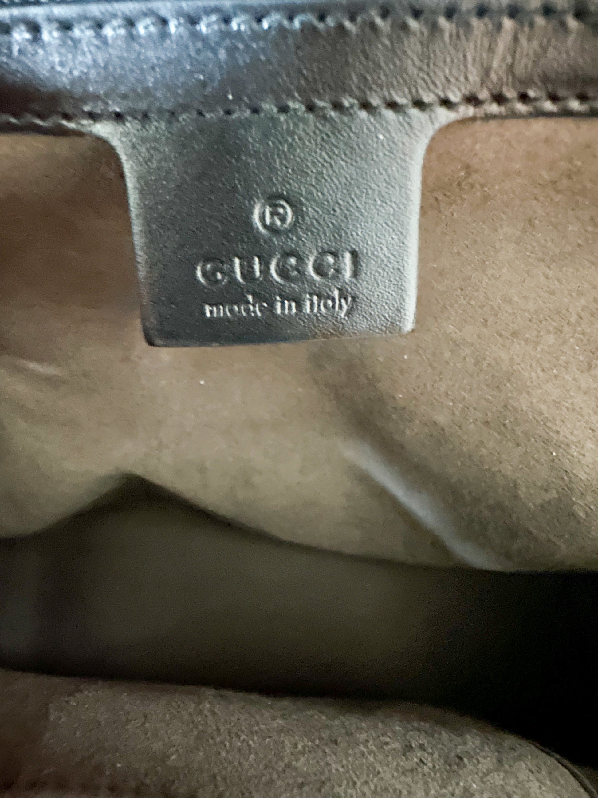 Gucci Black Supreme GG Monogram Mini Backpack – Savonches