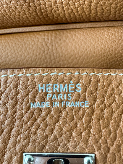 Hermès Brown Clemence Birkin 50