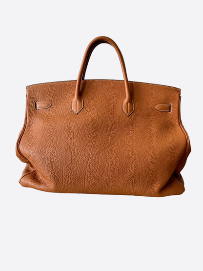 Hermès Brown Clemence Birkin 50