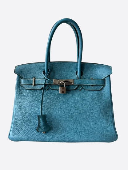 Hermès Blue Jean Togo Birkin 30