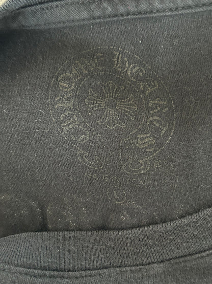 Chrome Hearts Black Racing Stripes T-Shirt