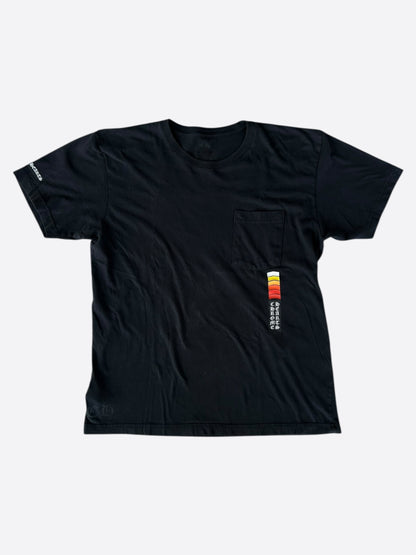 Chrome Hearts Black Racing Stripes T-Shirt