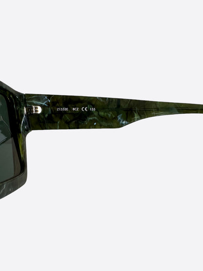 Louis Vuitton Green Marble Cyclone Sunglasses