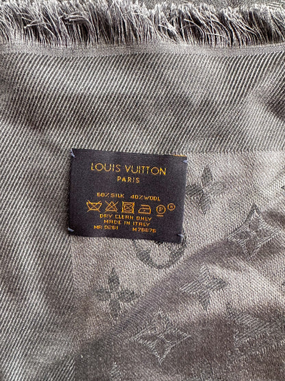 Louis Vuitton Navy Monogram Blanket Shawl