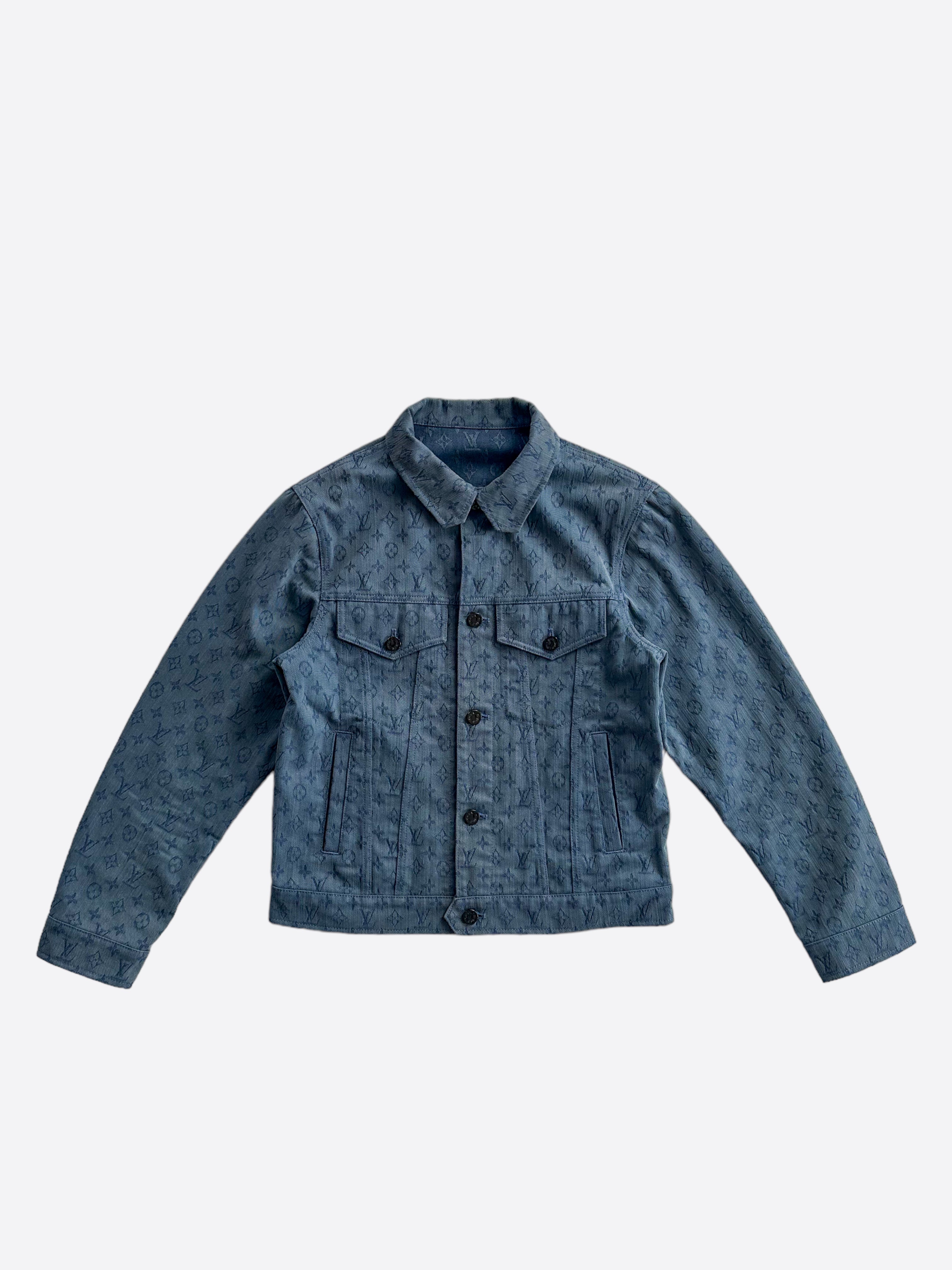 Louis vuitton monogram hot sale denim jacket price