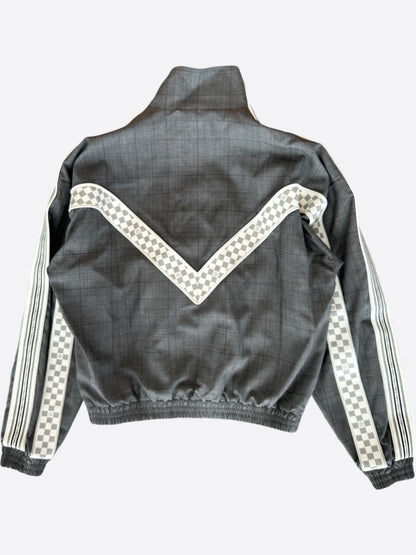 Louis Vuitton Grey & White Damier Track Jacket