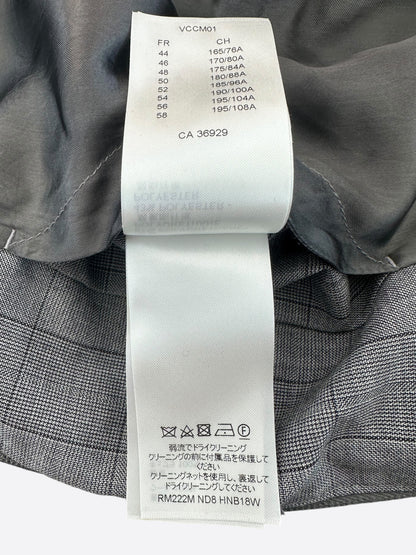 Louis Vuitton Grey & White Damier Track Jacket