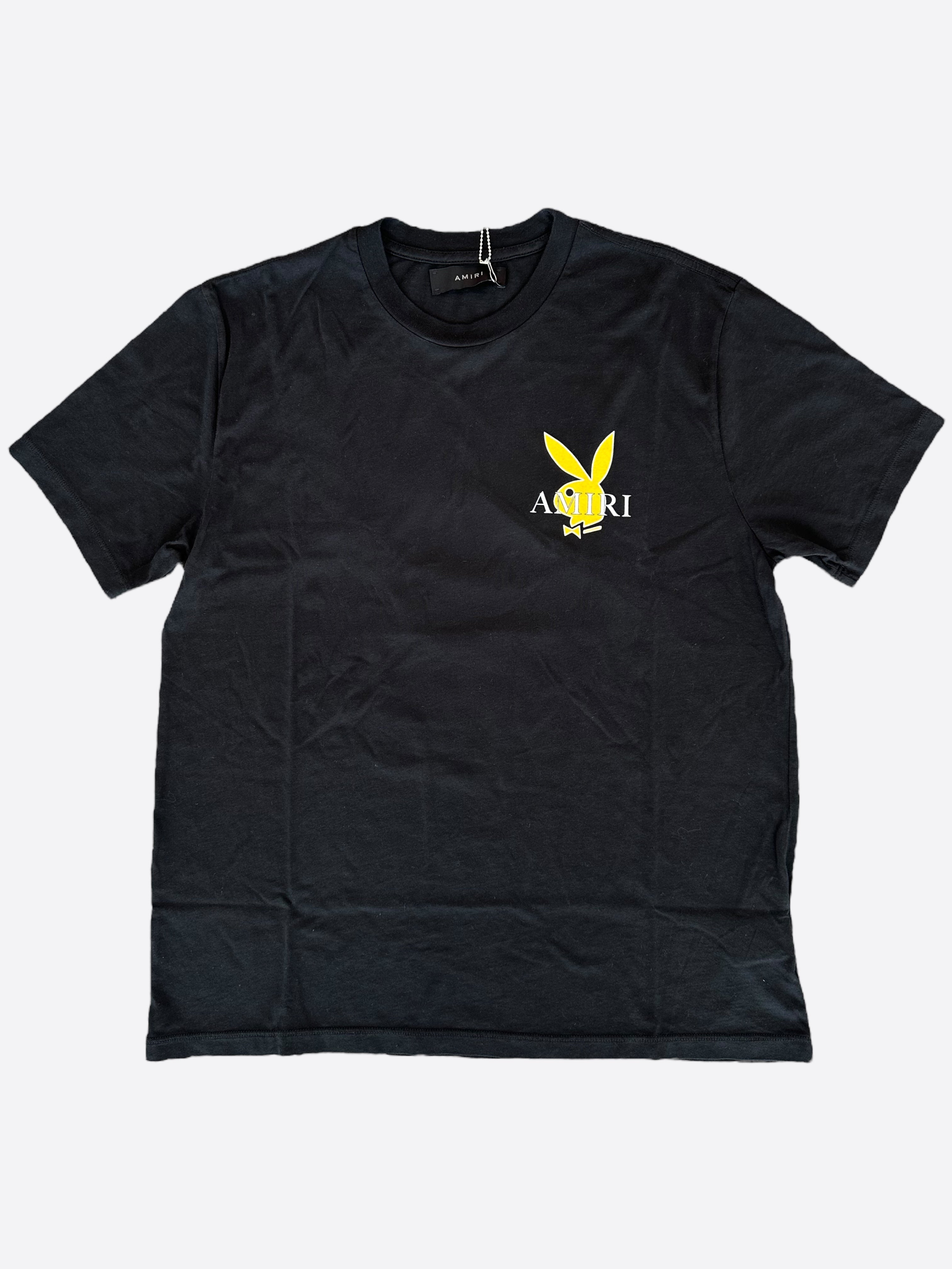 Amiri - Black Playboy Edition Reverse Bunny top T-Shirt