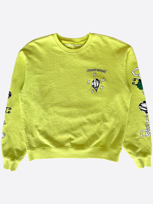 Chrome Hearts Matty Boy Green Chainlink Sweater