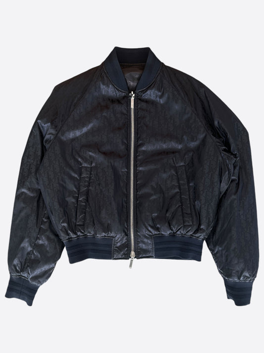 Dior Black Oblique Bomber Jacket