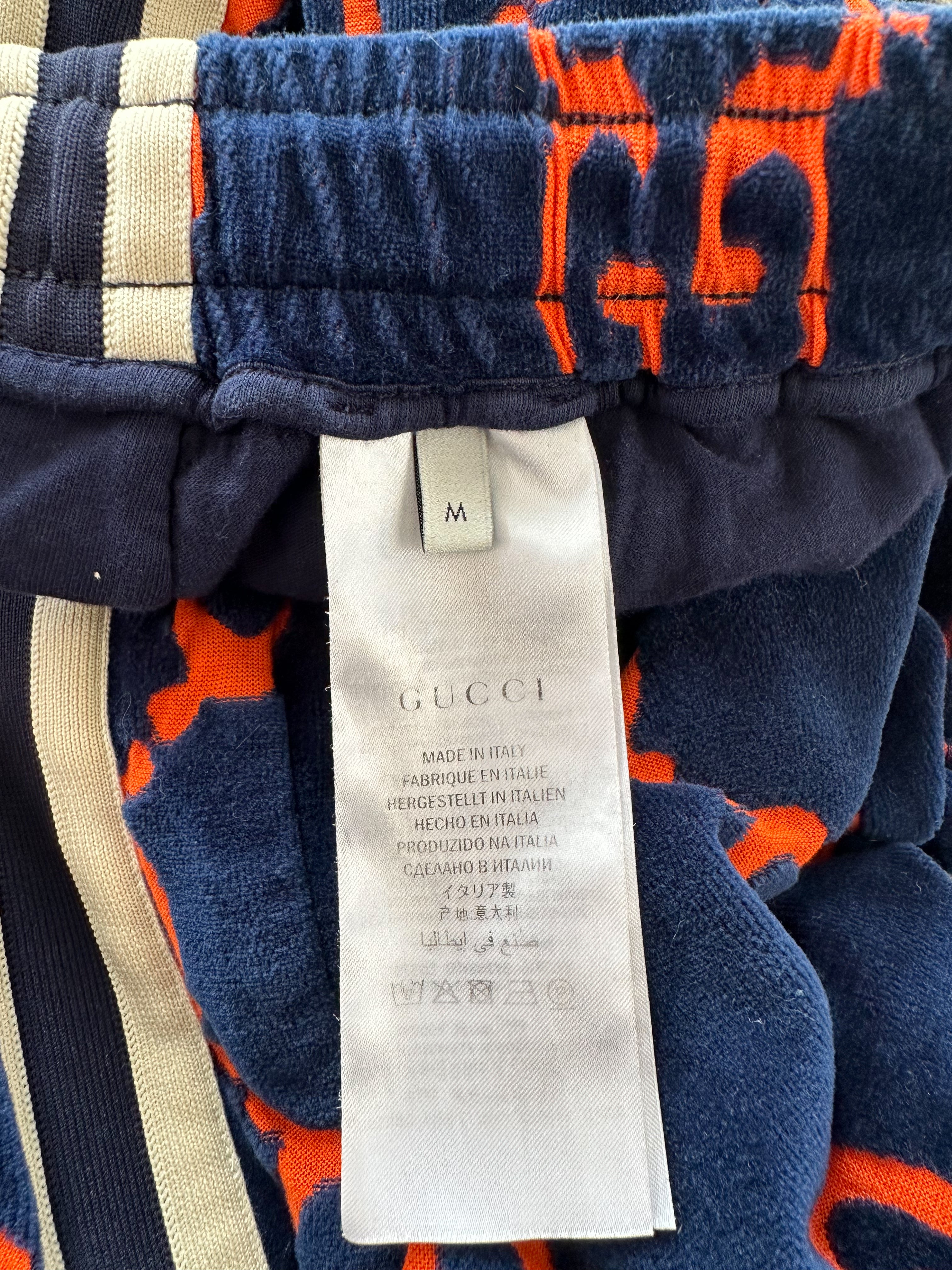 Gucci Chenille GG Monogram Jacquard Track Pants