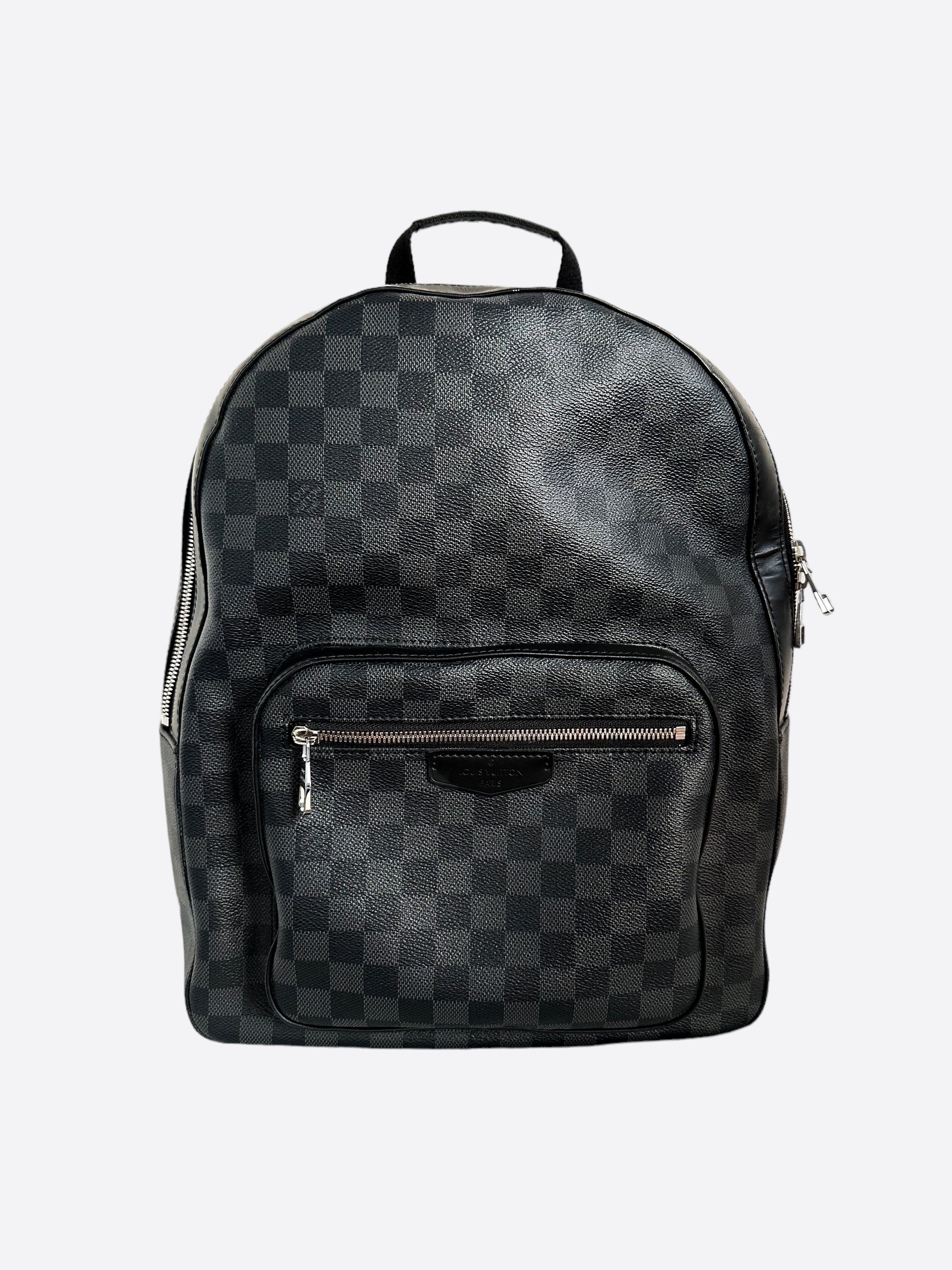 louis vuitton backpack fashionphile Louis Vuitton Damier Graphite Josh Backpack – Savonches