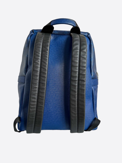 Louis Vuitton Blue Taigarama Monogram Discovery Backpack