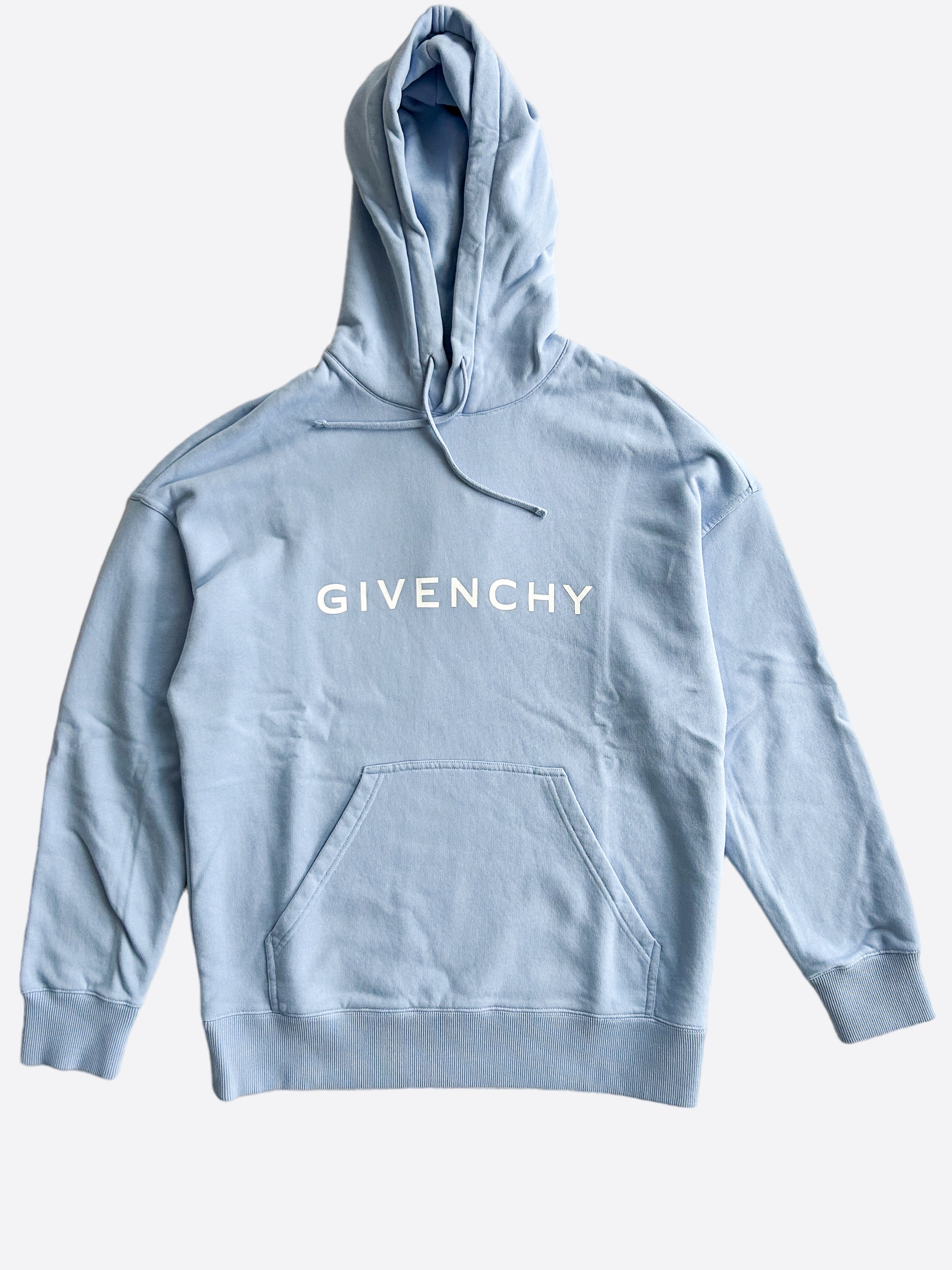 Givenchy hoodie baby blue sale