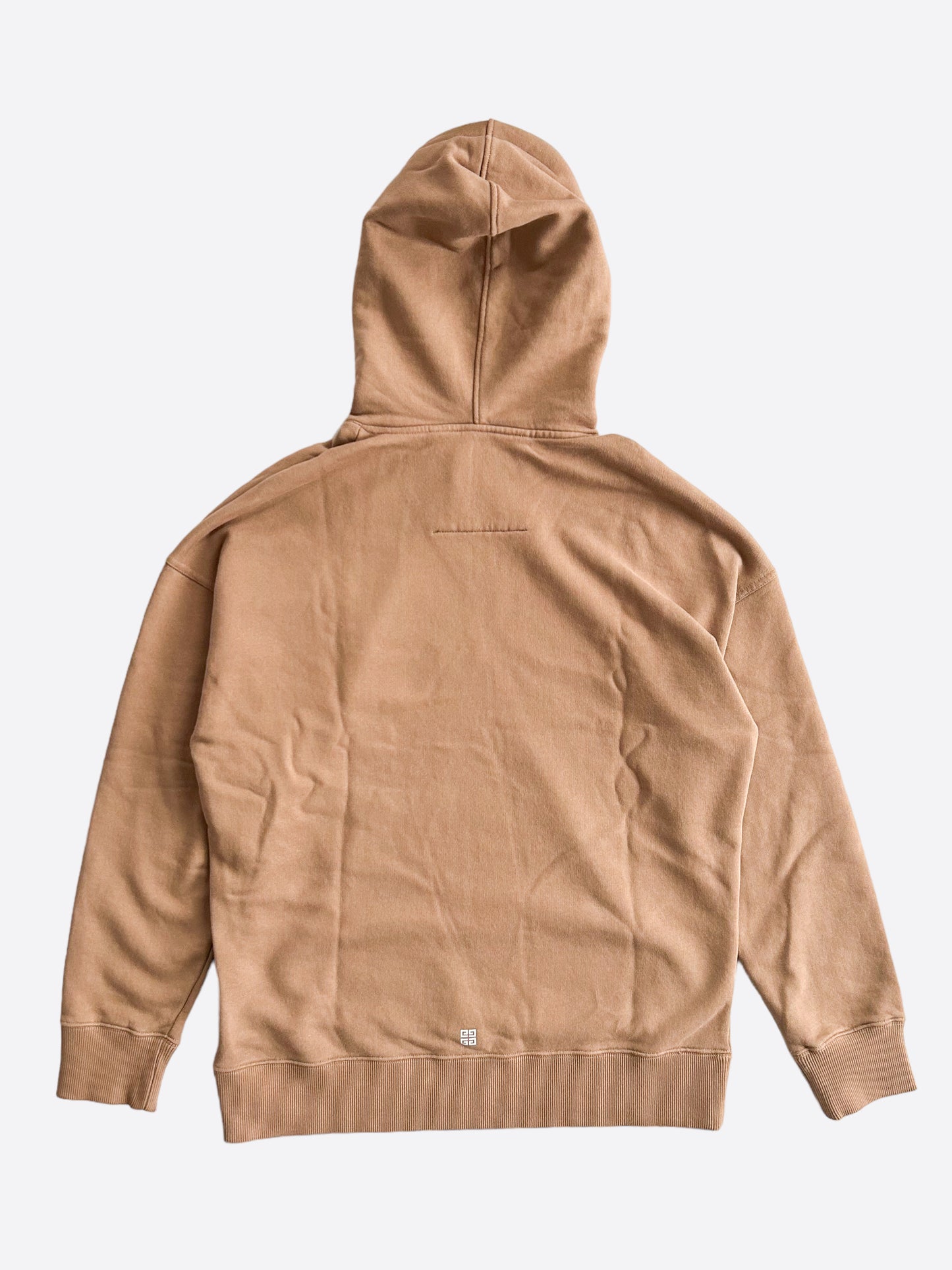 Givenchy Brown & White Logo Hoodie