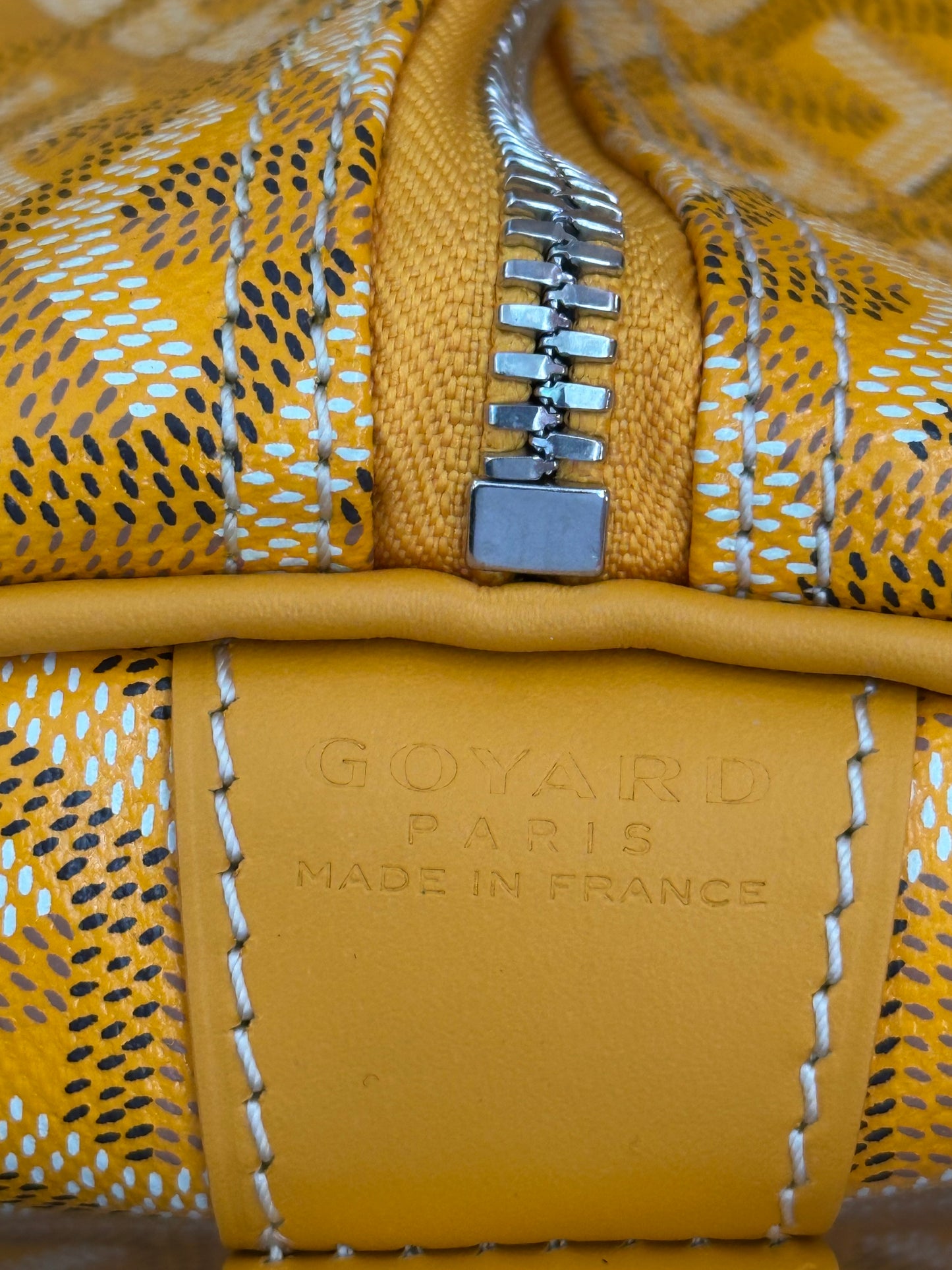Goyard Yellow Boston 50 Duffel Bag