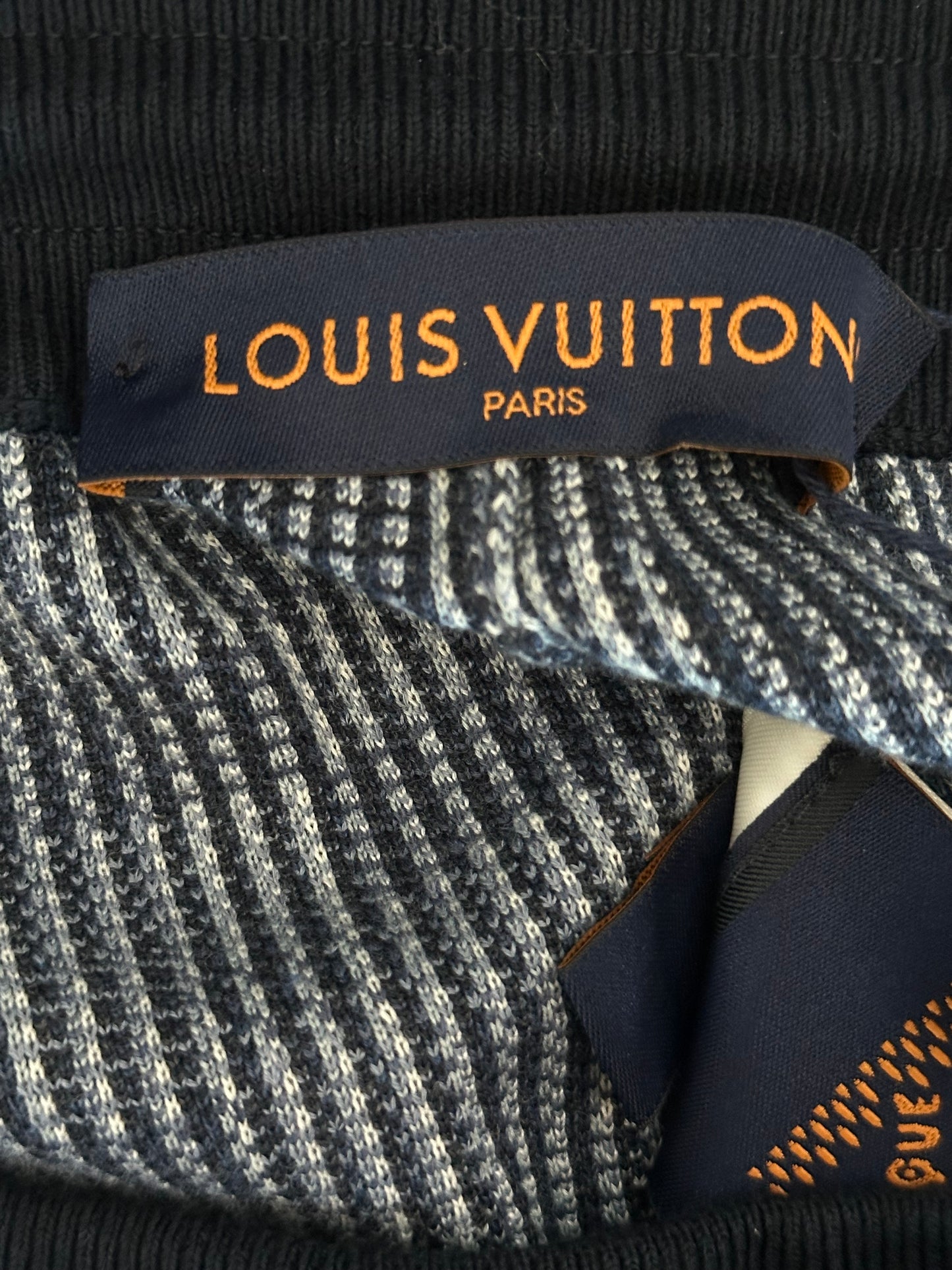 Louis Vuitton Blue Damoflage Shorts