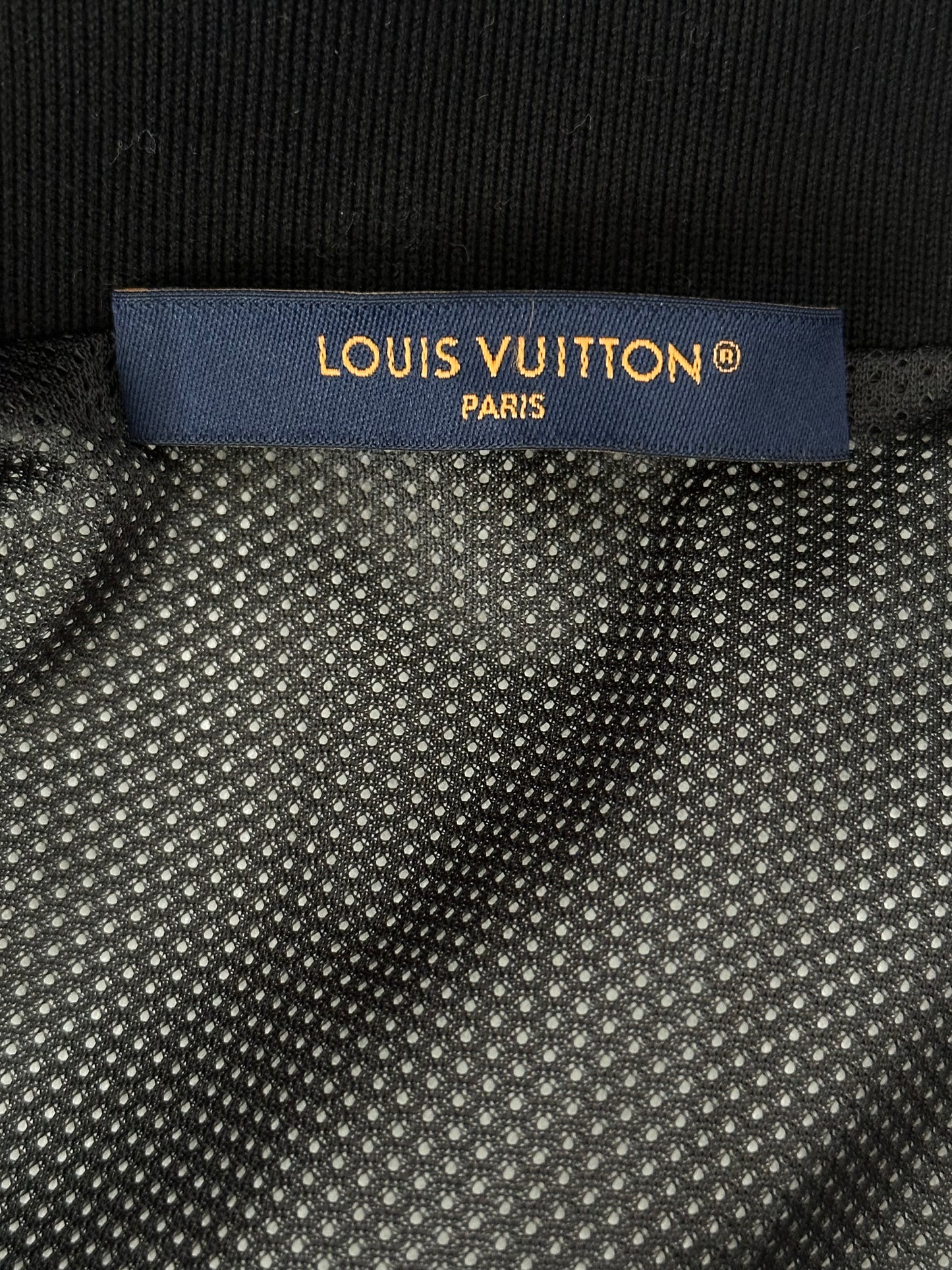 Louis Vuitton Black & White Hybrid Track Jacket