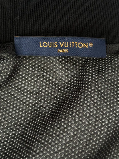 Louis Vuitton Black & White Hybrid Track Jacket