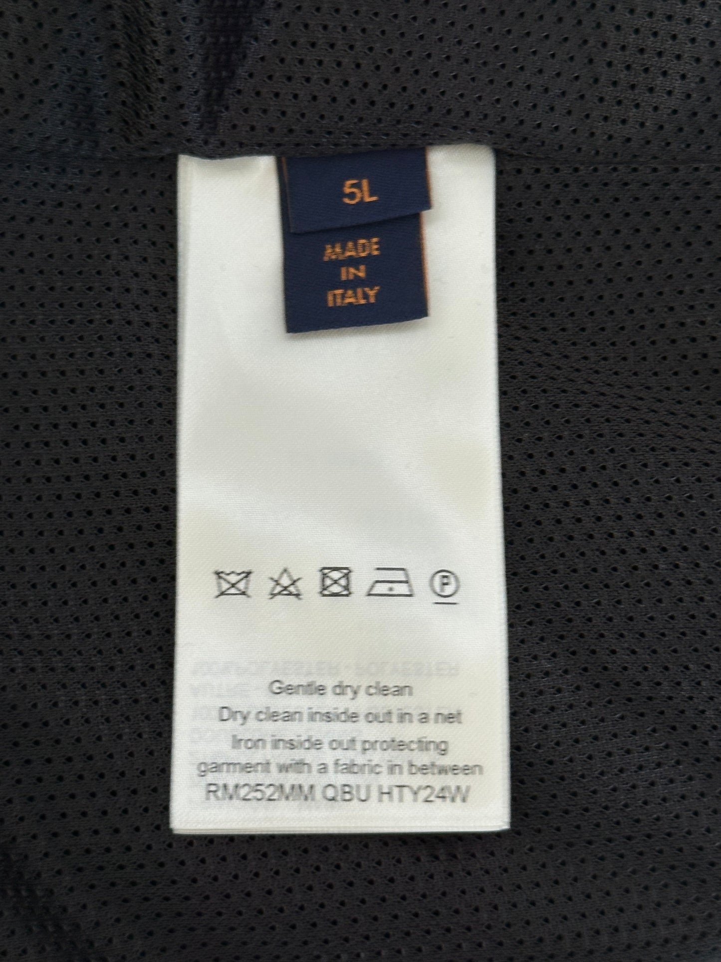 Louis Vuitton Black & White Hybrid Track Jacket