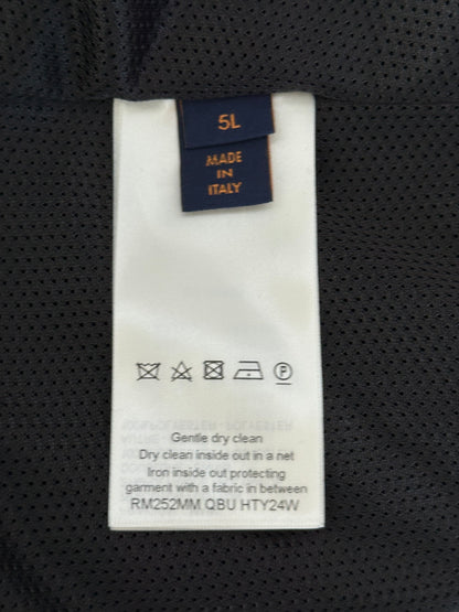 Louis Vuitton Black & White Hybrid Track Jacket