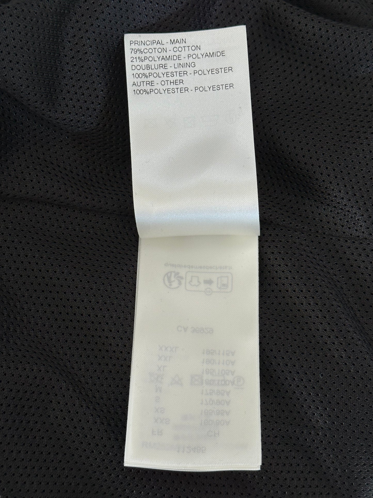 Louis Vuitton Black & White Hybrid Track Jacket