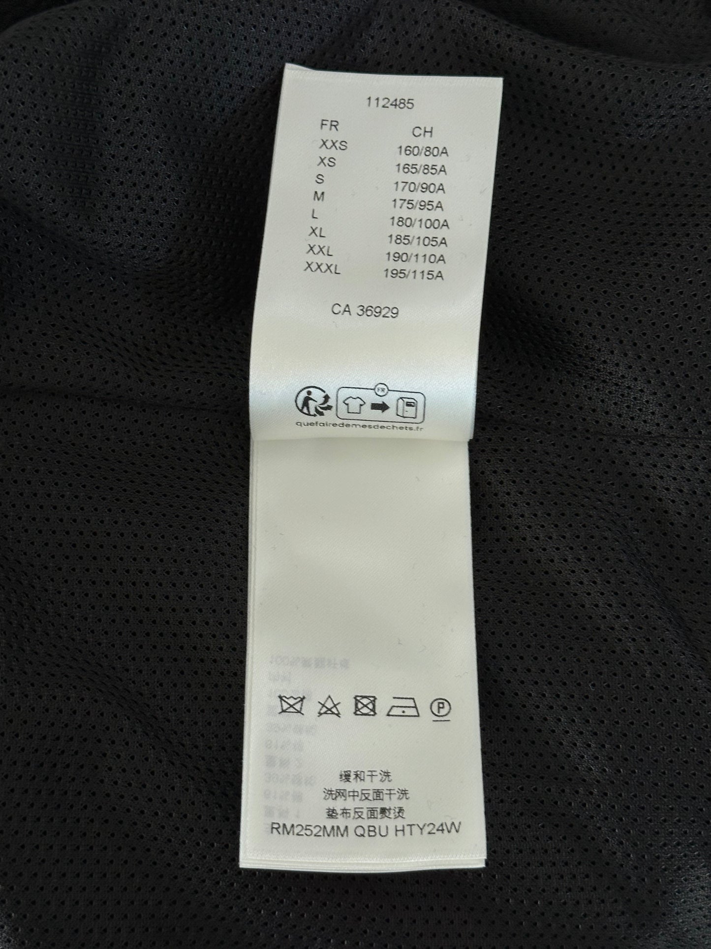 Louis Vuitton Black & White Hybrid Track Jacket