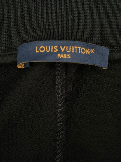 Louis Vuitton Black & White Striped Track Pants