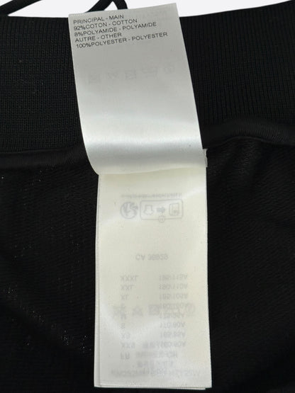 Louis Vuitton Black & White Striped Track Pants