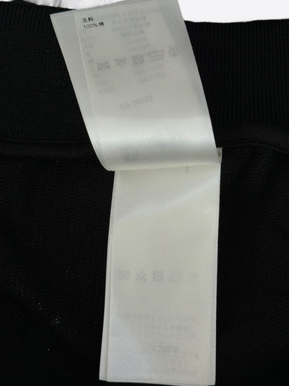 Louis Vuitton Black & White Striped Track Pants