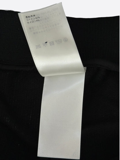 Louis Vuitton Black & White Striped Track Pants