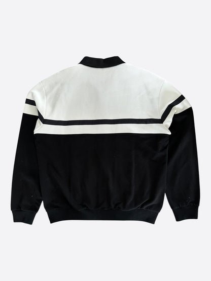 Louis Vuitton Black & White Hybrid Track Jacket