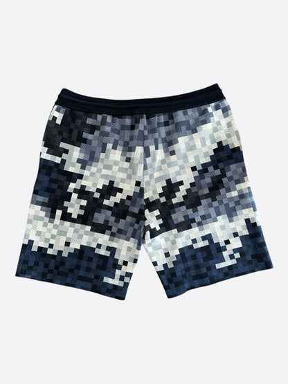 Louis Vuitton Blue Damoflage Shorts