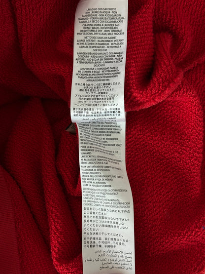 Gucci Red Dog Embroidered Hoodie