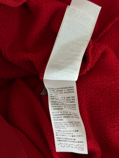 Gucci Red Dog Embroidered Hoodie