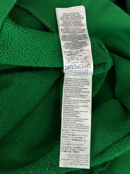 Gucci Green Dog Embroidered Hoodie