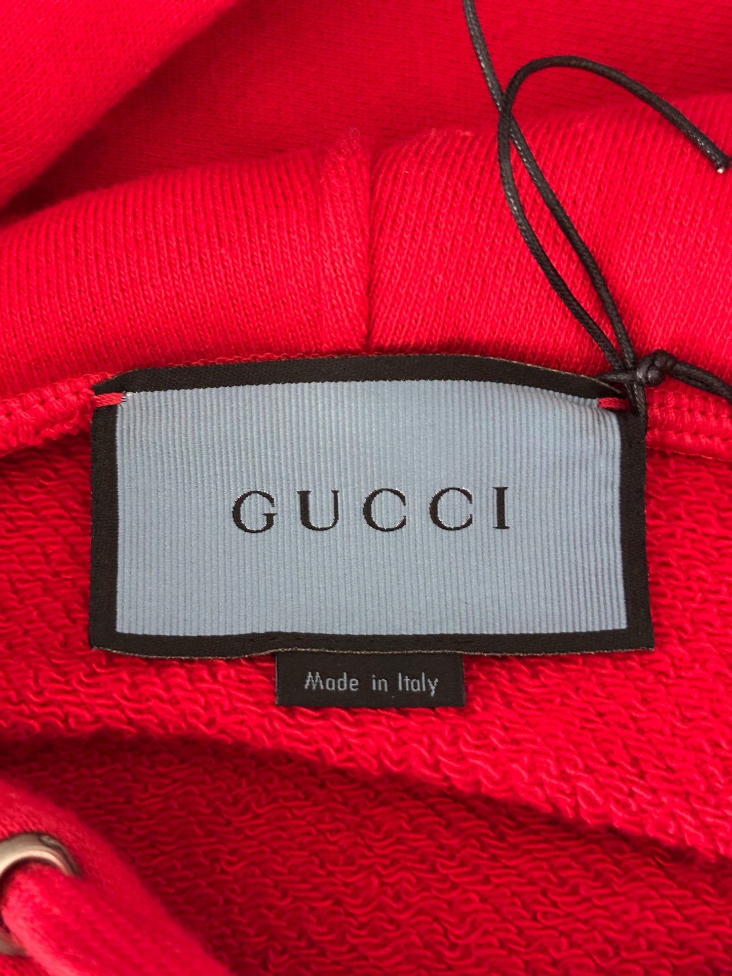 Gucci Red Sequin Blind For Love Hoodie