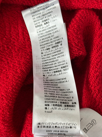 Gucci Red Sequin Blind For Love Hoodie