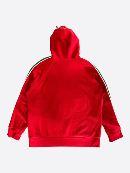 Gucci Red Sequin Blind For Love Hoodie