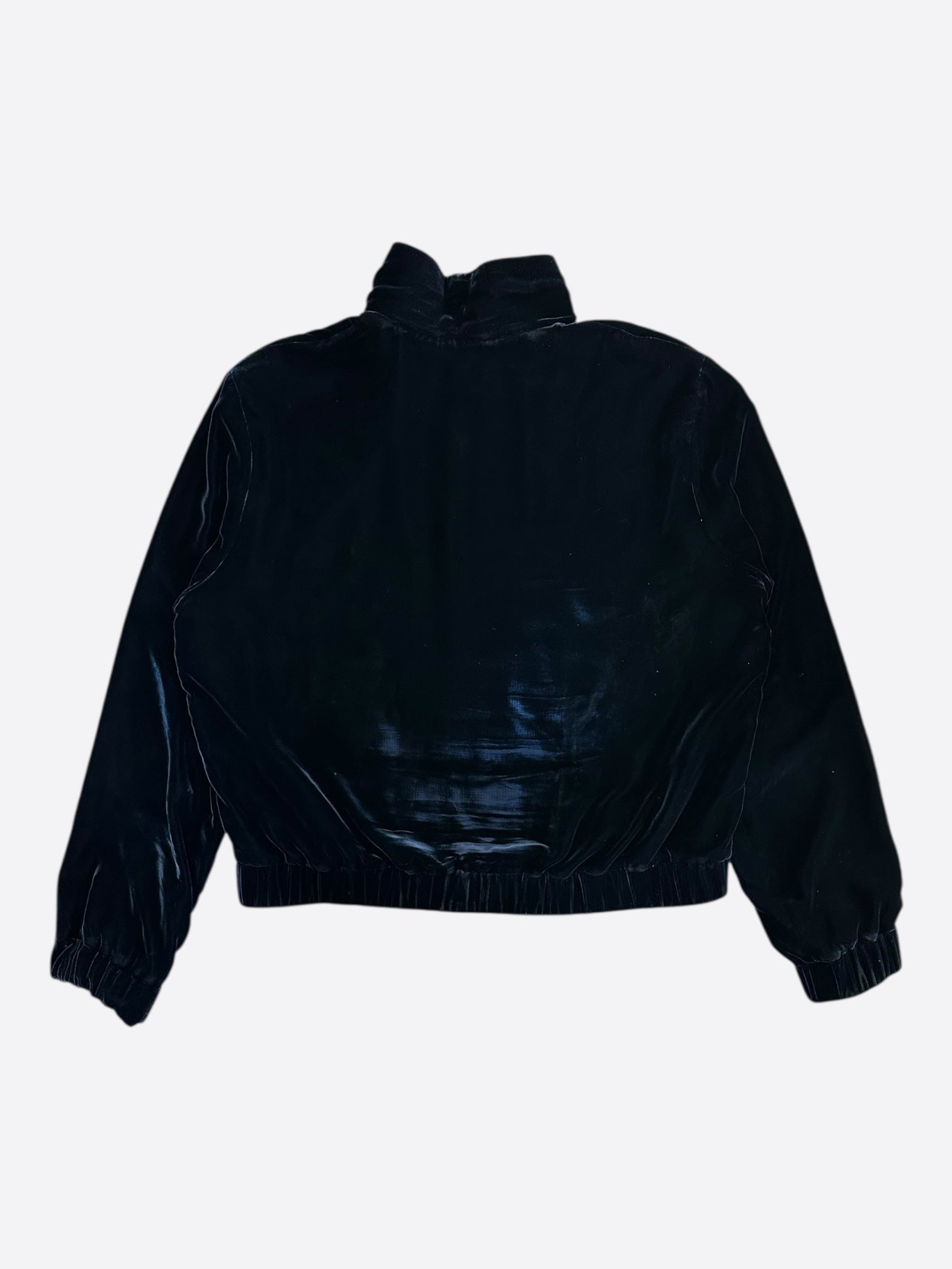 Louis Vuitton Navy Velvet Pearl Track Jacket – Savonches
