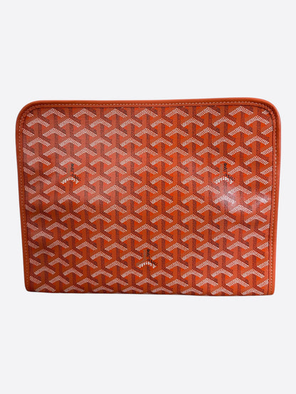 Goyard Orange Jouvence GM Toiletry Bag